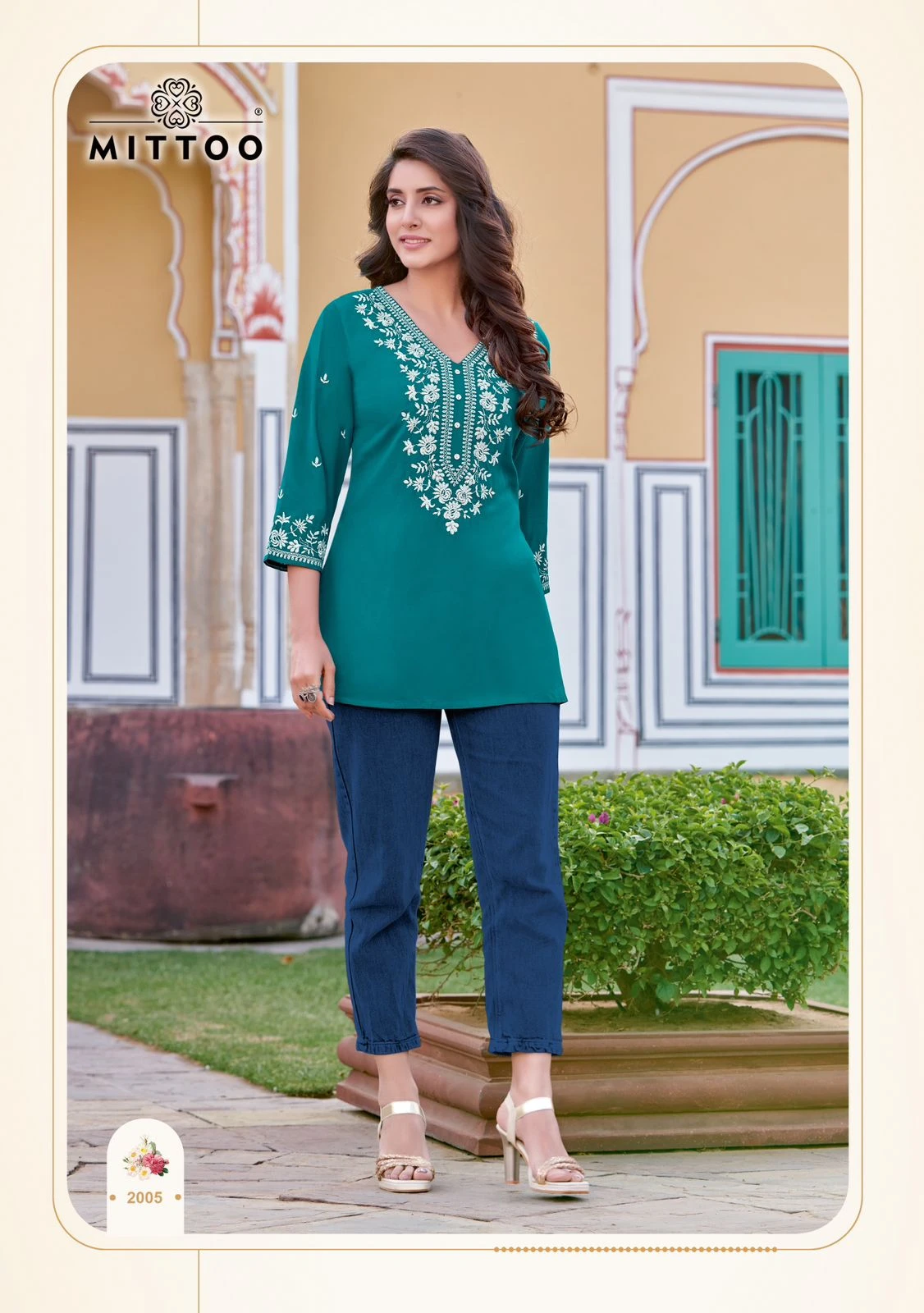 Mittoo Charmi Heavy Rayon Wholesale Fancy Kurtis Catalog — Wholesale Kurtis, Mittoo wholesale from Surat - Gallery Image 6